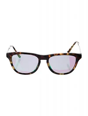 Stella McCartney Womens SM4048 Havana Tortoise Reflective Mirror Sunglasses • $88