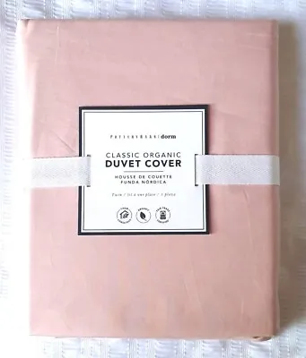 Pottery Barn Teen Classic Organic Duvet Cover PINK TWIN New • $39.95