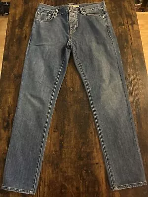 Burberry Brit Men's Jeans Size 30 In Straight Medium Wash Button Fly • $79.99