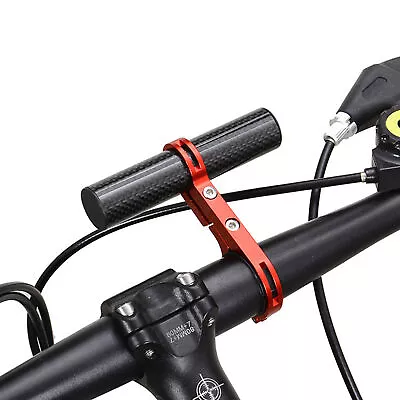 1 Set Bike Extension Tube Adjustable Rust-proof Bike Handlebar Extension Bracket • $8.76