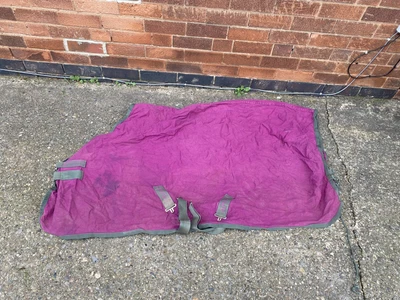 £15 • Buy 5’6 Amigo HORSEWARE Pink Stable/travel Rug