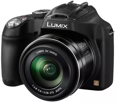 Panasonic Lumix DMC-FZ72 16.1MP 60x OIS DSLR Camera Photography • £349.99