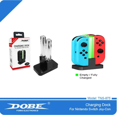Joy-Con 4-Controller Charging Stand Dock Charger For Nintendo Switch Console • $23.99