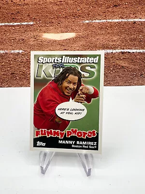 2006 Topps Sports Illustrated For Kids Funny Photos Red Sox #19 Manny Ramirez • $1.62