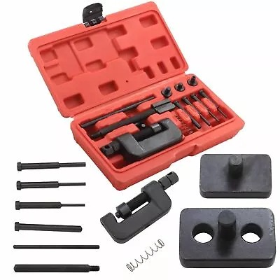 Motorcycle Chain Breaker Kit Chain Cutter Rivet Tool 520/525/530/630 Pitch ATV • $16.61