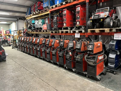 £4800 • Buy Lorch Micormig 400 Amp Control Pro Mig Welder C/w Lorch Feeder 415v Air Cooled