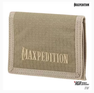 Maxpedition AGR Tri Fold Wallet Ripstop Tan #TFWTAN • £14.99