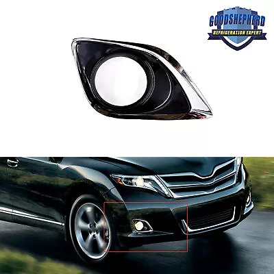 Front Bumper Fog Light Lamp Cover Right Side For 2015 2016 Toyota Venza 2.7L • $10.34