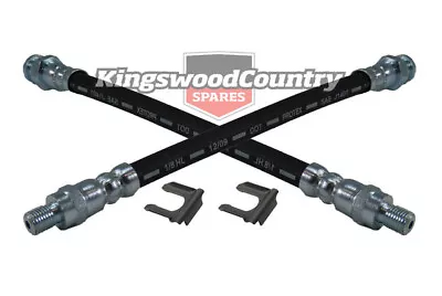 $59.90 • Buy Holden Front Disc Brake Flex Hose HQ HJ HX HZ Torana LH LX X2 + FREE CLIPS Rotor