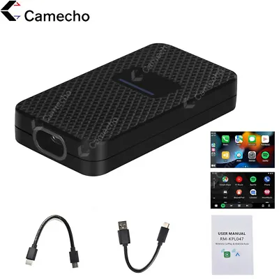 Wireless Carplay AI Box Android Auto Adapter Converter W/Netflix WIFI • $45.99