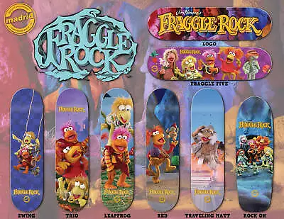 Madrid X Fraggle Rock Skateboard Deck Set (8 Boards Included) • $499.95