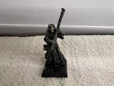 Warhammer Death/Grim Reaper Metal Figure On Plastic Base 20+yrs Old • £2.99