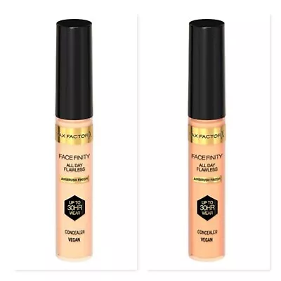 £5.99 • Buy MAX FACTOR Facefinity All Day Flawless Concealer 30hr 7.8ml - CHOOSE SHADE - NEW