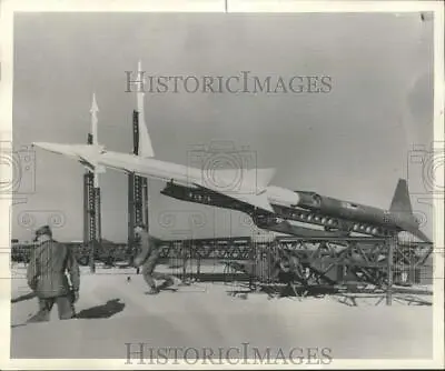 1954 Press Photo Nike Guided Missiles Prepared For Test At Lorton Virginia Site • $29.88