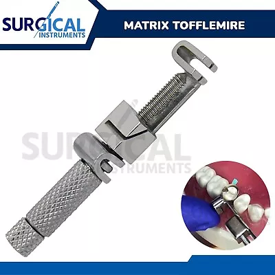 Matrix Tofflemire Retainer Universal Bands Dental Stainless Steel German Grade • $6.99