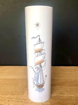 $74.95 • Buy Rosenthal Studio Linie Peynet Vase “Sailor Waves Goodbye” Porcelain, Germany