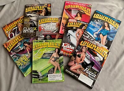 9 Vintage Low Rider Magazine Lot 2008 • $9.99