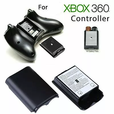 $3.09 • Buy AA Battery Back Cover Case Shell Pack For Xbox 360 Wireless Controller USA