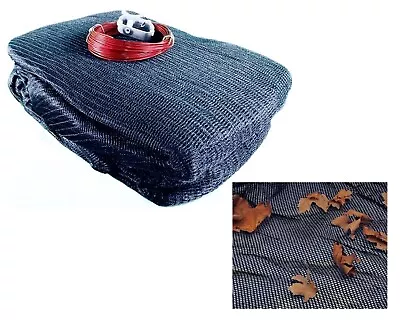 $59.92 • Buy Above Or In-Ground Oval Swimming Pool Winter Leaf Net Covers  - (Various Sizes)
