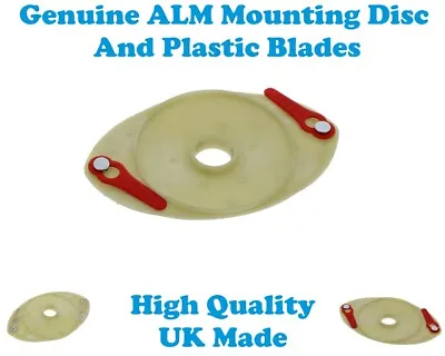 Lawnmower Mounting Disc & Plastic Blades For CHALLENGE MEH29 (900w) MEH929 • £10.95