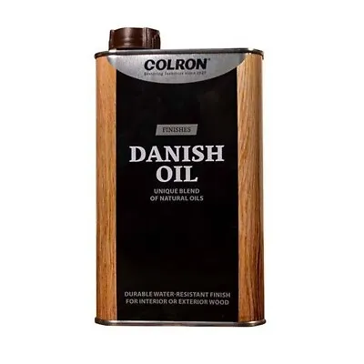 Colron Refined Danish Oil Interior / Exterior Wood 500ml Clear Pine Oak Cedar • £12.99