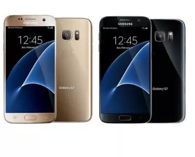 Samsung S7 G930V 4G VoLTE Black / Gold (Verizon) Unlocked US Mobile • $86.99