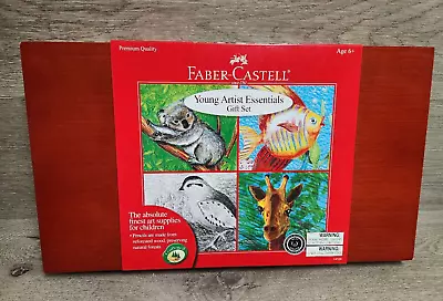 Farber Castell Young Artist Essentials Gift Set 14528 Pastels Pencils Markers • $39.95