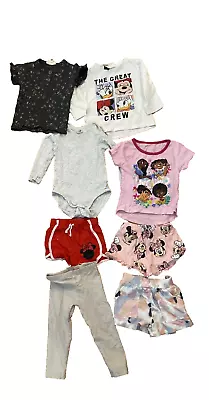 Disney Baby Girl Clothes Size 24 Months Lot Of 8 Minnie Mouse Disney Princess • $18.99