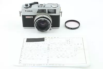 Meter Works [CLA'd N MINT] Canon Canonet QL17 GIII Rangefinder Film Camera JAPAN • $352.03