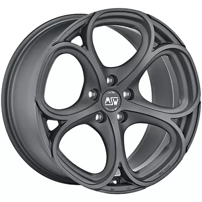 Alloy Wheel Msw Msw 82 8x18 5x112 Matt Gun Metal W19374502tp9 • $296