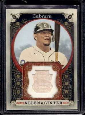 Miguel Cabrera 2023 Topps Allen & Ginter Bat Relic • $4.88