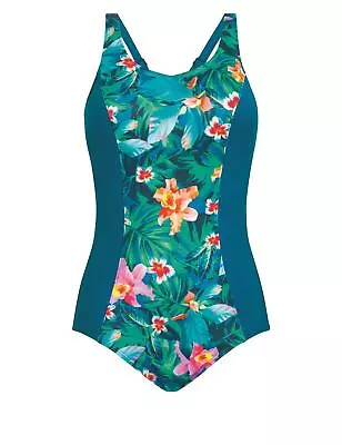 Amoena Pocketed Swimming Costume For Mastectomy Prosthesis Mauritius Swimsuit • $53.45