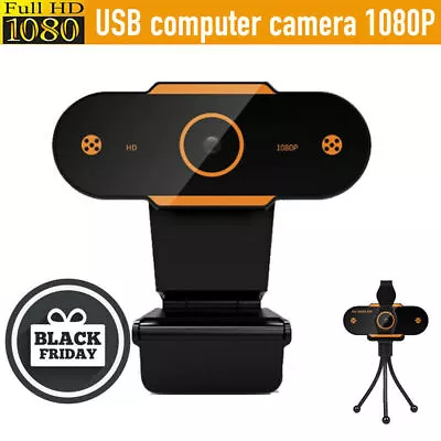 $19.39 • Buy Gaming Webcam 1080P With Microphone USB 2.0 30 Fps PC Streaming Web Camera