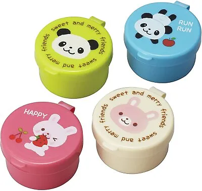 Food Condiment Containers For Bento Box Mini Animal Friends 4798 • $7.49