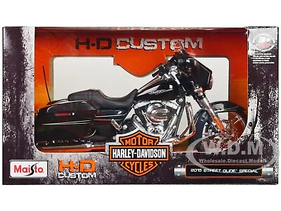 2015 Harley-davidson Street Glide Special Black 1/12 Motorcycle By Maisto 32328 • $15.99