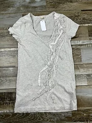 Women's NWT J. Crew XS Gray Shirt Top Short Sleeve *read Description* • $27.39