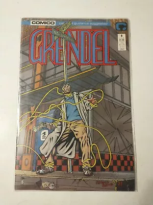 Grendel #9 Comic Book - Matt Wagner Pander Brothers 1987 Comico • $3