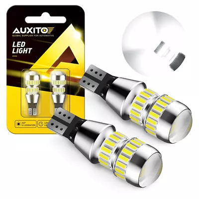 AUXITO CANBUS LED Backup Reverse Light Bulb 921 912 T15 Bulbs Lamps 6000K White • $13.99