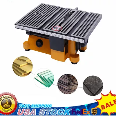 110V Mini DIY Table Saw Small Woodworking Electric Bench Saw Precision 4500rpm • $60