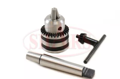 $18.50 • Buy 5/8  Heavy Duty Sleeve Bearing Key Keyed Drill Chuck 3jt Mt3 Arbor Shank 3mt P[
