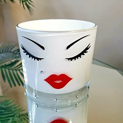 Large Glitter Makeup Brush Holder Cup Brushes Organizer Storage Vanity Decor. • $23
