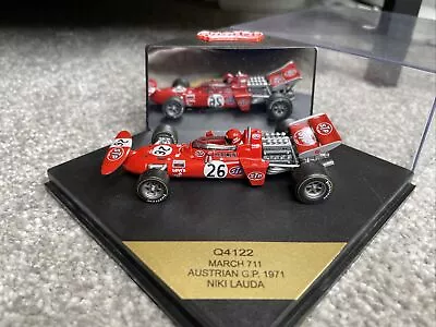 Quartzo Diecast 1/43 March 711 Alfa Lauda Austrian Gp 1971 F1 Grand Prix Car • £12.50