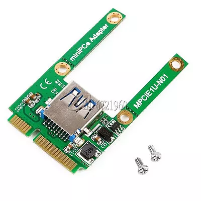 New Mini PCI-E Card Slot Expansion To USB 2.0 Interface Adapter Riser Card • $2.99