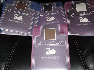 Gloria Vanderbilt Daysheer Pantyhose Many Colors All Size C Hips 45-55 Over 5'6  • $4