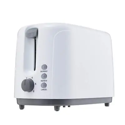 $8.83 • Buy Toaster 2-slice Electric Automatic Crumb Tray White 700w, 2 Slice Toaster Bread