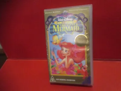 Little Mermaid Disney VHS Video Cassette Rare Collectable • $15