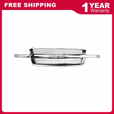 Grille Assembly Chrome For 2003-2006 Chevrolet Avalanche Silverado • $203.42