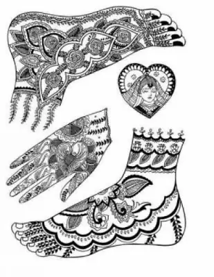 Mehndi Designs: Traditional Henna Body Art (Pictorial Archives) Marty Noble Us • £3.55