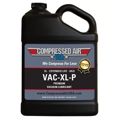 Premium Vacuum Lubricating Oil - XL Extended Life Oils (1 GAL) • $96.62