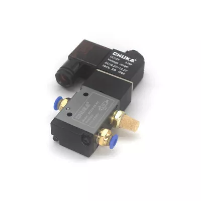 1Pc Pneumatic Electric Solenoid Valve 3V210-08 3Way 2 Position DC 12V 1/4'' PT  • $12.58